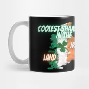 Coolest Shamrock In The Field Funny Clover St Patricks Day Gift. Mug